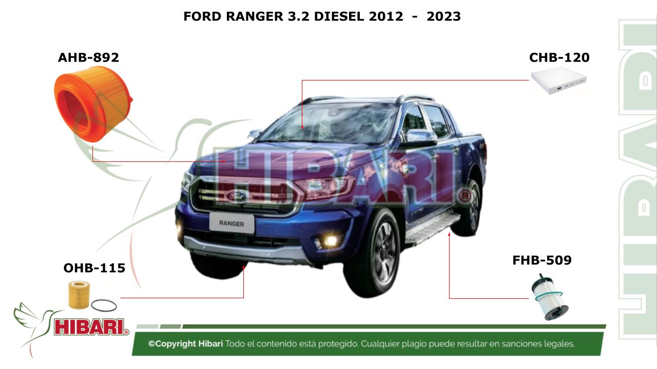 En este momento estás viendo FORD RANGER 3.2 DIESEL 2012  –  2023